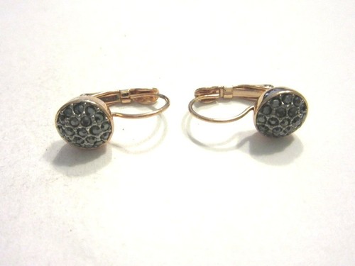Orecchini argento strass - argento,
