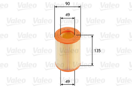 Filtro aria valeo 585681 per - filtro,