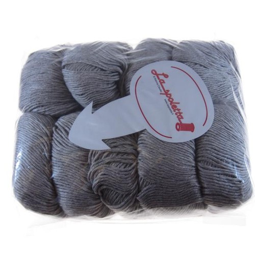 Gomitoli cotone lino marrone - gomitoli, cotone/lino