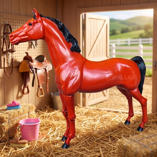 Barbie 7385 snodato - snodato, cavallo