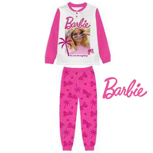 Pigiama lungo cotone barbie - pigiama,