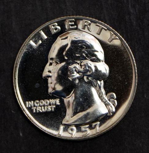 1957 washington quarter gemma - 1957,